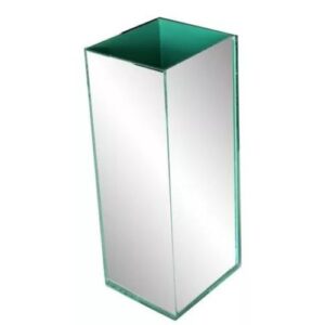 Vaso Espelhado Prata 85x25x25x5